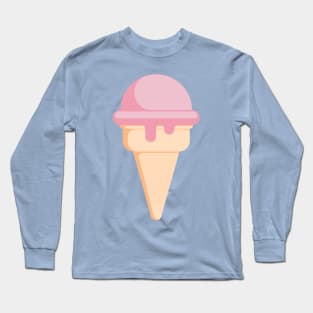 Strawberry Flavored Ice Cream Long Sleeve T-Shirt